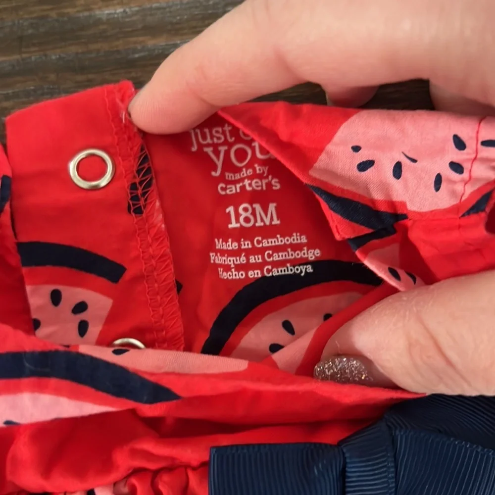 Carter’s watermelon outfit - Picture 2 of 2